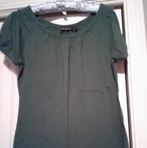 Limited hunter green short sleeve shirt